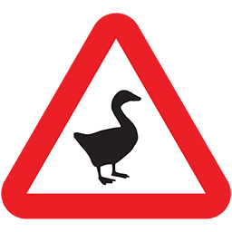 goose goose duck game logo